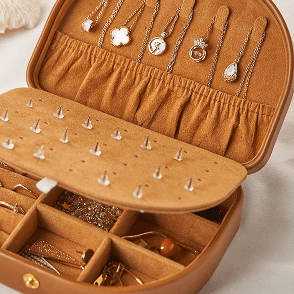 Custom Double-Layer Jewelry Storage Box, Personalized Name Box